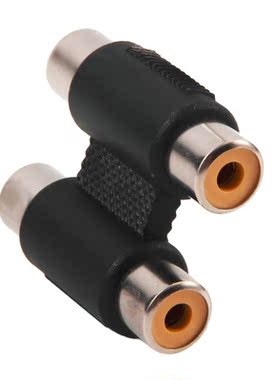 Professional 2RCA Female to 2RCA Female Audio Connector Adap