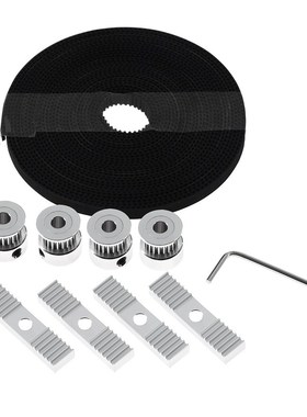 3D Printer Parts 5 meter Gt2 toothed belt & 4 x 20 tooth