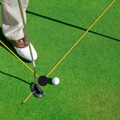 1 Set Golf Direction Alignment Stick Golf Putting Training A
