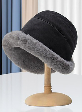 women's winter hat  Bucket Warm panama hip hop caps