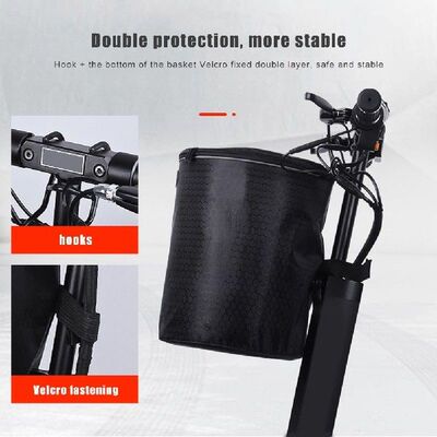 Electric Scooter Handlebar Bag Foldable Large Bike Basket