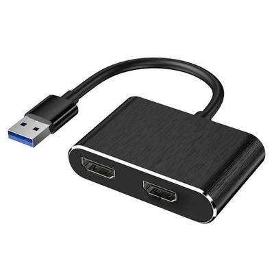 USB 3.0 to Dual HDMI-Compatible USB 3.0 PD Converter 3 in 1