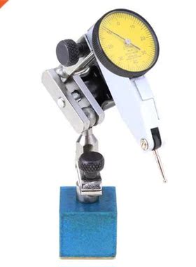 Lever Dial Indicator 0-0.8mm Shockproof With Mini Base Dial