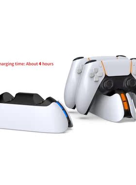 Dual Fast Charger for PS5 Wireless Controller USB Type-C Qui