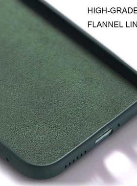 New Upgrade Camera Protector Liquid Silicone Phone Case For