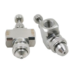 Air atomizing nozzle,siphon water misting air atomizer nozzl