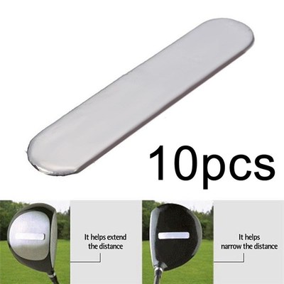 10 Pcs/pack Golf Club Lead Tape Strips to Add Swing Weight f