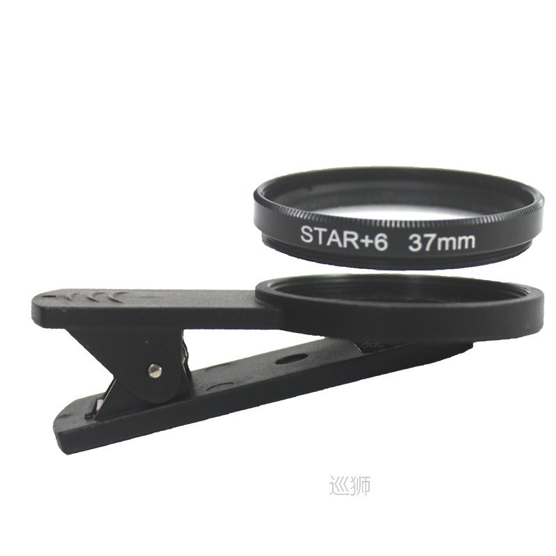 Cellphone HD 15X Macro len   star filter lens for all smartp