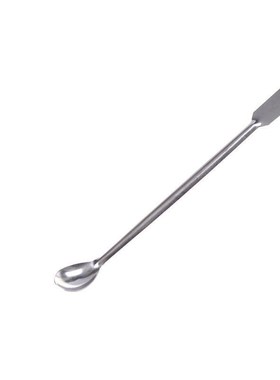 1pc new 200mm Stainless Steel Horn Spoon Medicinal Ladle Wit