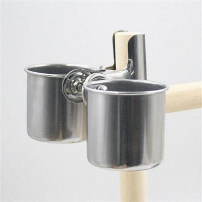 2021 New Wood Parrot Playstand Perch Playstand Gym Stand Pla