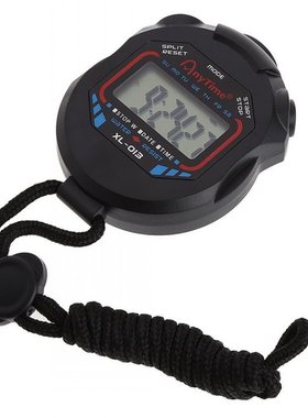 Classic Digital Handheld LCD Chronograph Sports Stopwatch Ti