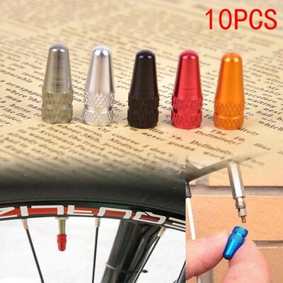 10Pcs Bike Valve Cap Durable Bicycle Wheel Rim Tyre Stem Air