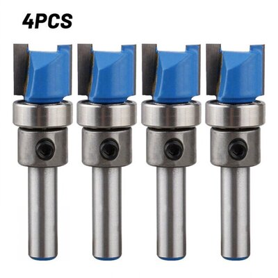 1/4 Shank Template Trim Hinge Mortising Router Bit Straight
