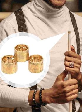 30pcs Copper Billiard Cues Ferrules Replacement for Billiard