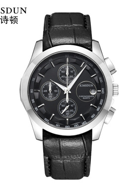 Men's Personality, Fashion Watches手表男三眼六针多功