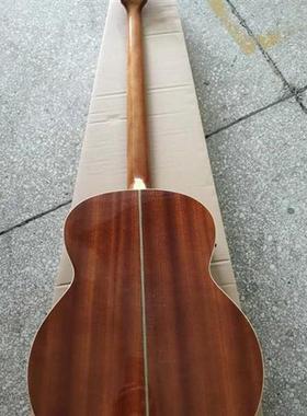 4 string electric acoustic bass guitar high gloss 43 inch na