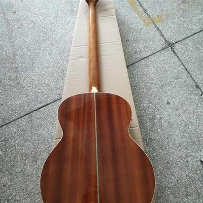 4 string electric acoustic bass guitar high gloss 43 inch na