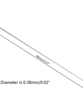 100 Pieces Insect Pins Specimen Pins Stainless Steel with Pl