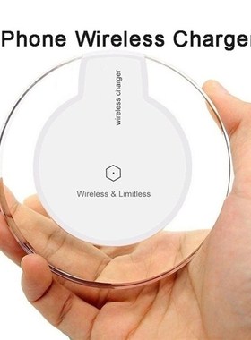 Qi Wireless Charger Charging Power Pad Stand Ultra-thin Rece