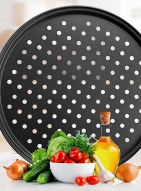 Household Pizza Pans with Holes Breathable Non-Stick Profess