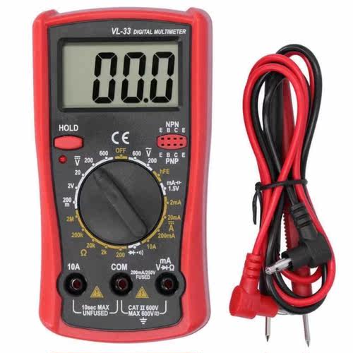 Digital Multimeter LCD Electronic Multimeter Voltage Resista