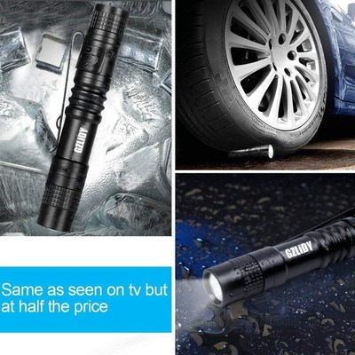 Pen Light Mini Portable LED Flashlight Waterproof 1 Switch