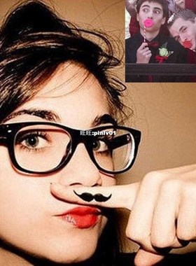 50pcs DIY Photo Booth Props Mustache for Christmas Wedding c