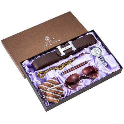 Men's luxury gift box Sunglasses   Watch birthday gi