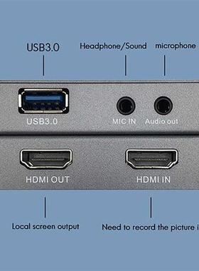 HDMI Capture Card Audio Video Recording Plate Live reaming
