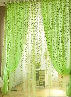 1PC Voile Solid Sheer Gordijnen Window Curtains For Living
