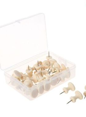 Wooden Thumbtack Board Pins Pushpins Drawing Photo Wall