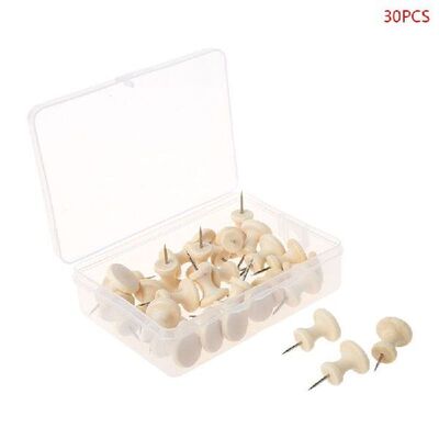 Wooden Thumbtack Board Pins Pushpins Drawing Photo Wall