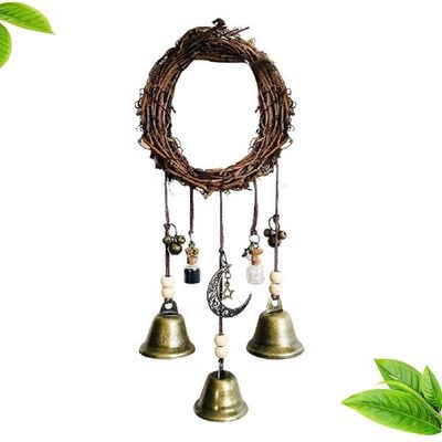 Witch Wind Chimes Protection Door Hangers With Handmade