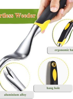 2 Pack Hand Weeder Tool is suitable for the Garden, Weeding