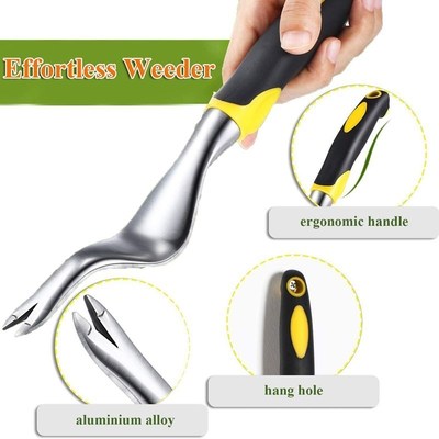 2 Pack Hand Weeder Tool is suitable for the Garden, Weeding