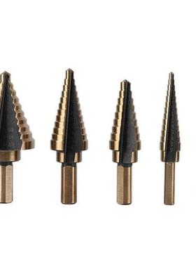 5pcs Step Drill Bit Set Hss Cobalt Multiple Hole 50 Sizes SA