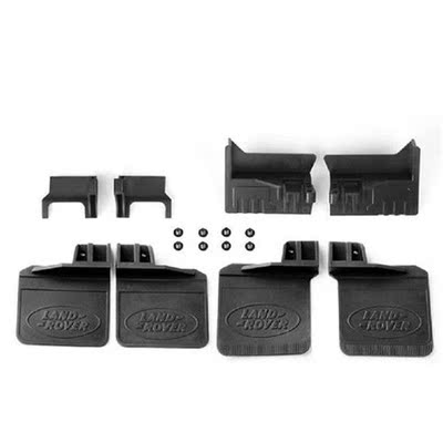 4pcs Rubber Front And Rear Fenders Modified Upgrade