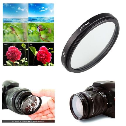 49mm UV Filter EW 53 Lens Hood for Canon EOS M5 M6 M10 M50