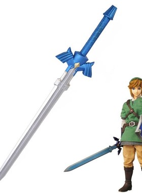 11  Legend of Zelda Link Sky Shield and Sky Sword Cosplay P