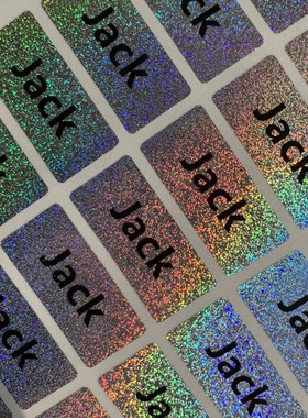 60 pcs Colorful custom name sticker label sticker waterproof