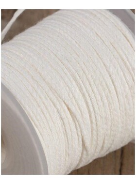 1 Roll 200 Feet 61M White Candle Wick Cotton Candle Woven Wi