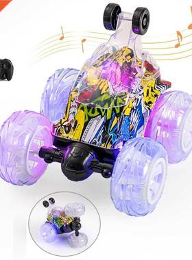 Roclub Graffiti Remote Control Car RC Stunt Tipper Cars With