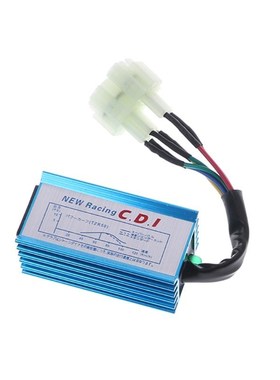 6 Pin Racing CDI Ignition Box Motorcycle AC GY6 Round Pin Fo