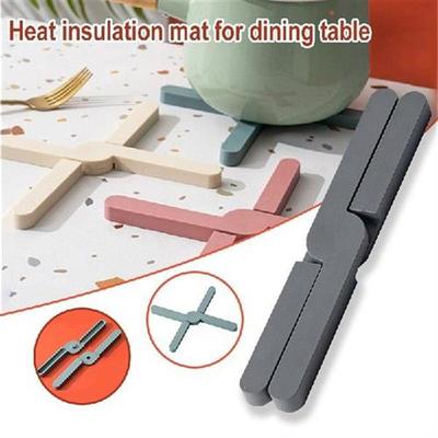 X Shaped Foldable Heat Insulation Pad Cross Table Placemat