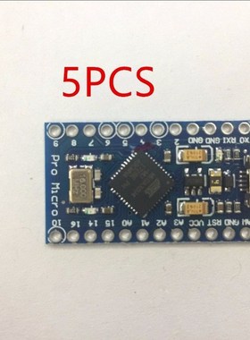 5PCS Mini USB ATmega32U4 Pro Micro 5V 16MHz Board Module Fo
