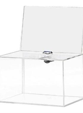 Acrylic Donation Box - Box For Voting, Charity, Polls,