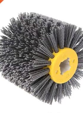 Deburring Abrasive Wire Drawing Round Brush Head Polishing G