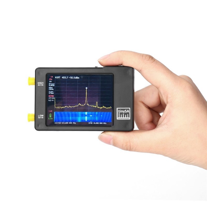Hand held tiny Spectrum analyzer TinySA 2.8