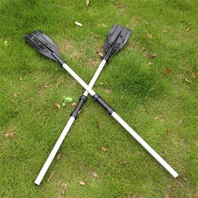 2pcs Kayak Fishing Boat Rafting Paddle Aluminum Alloy