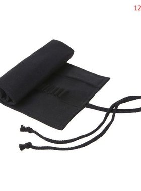 Black Color School Pencil Case Roller 12/24/36/48/72 Holes C